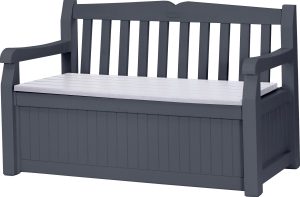 Ławka ogrodowa EDEN antracyt - 265 l