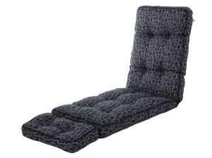Poduszka na leżankę NEBRASKA 2w1 antracyt