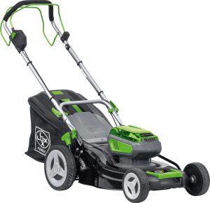 LUX-Tools  Kosiarka akumulatorowa z napędem 2x20V