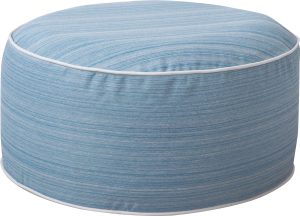 Pufa nadmuchiwana niebieski melanż