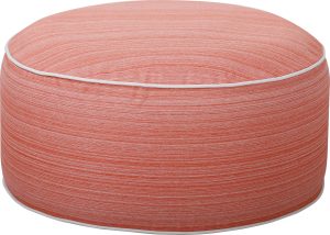 Pufa nadmuchiwana pomarańczowy melanż