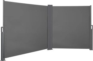 Markiza pionowa CORDOBA antracyt - 3 x 3 x 1,5 m