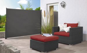 Markiza pionowa LIVINGSTON antracyt - 3 x 1,5 m