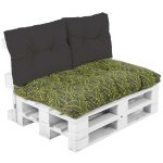 Poduszki paletowe na oparcie antracyt - 2 szt.