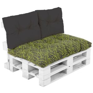 Poduszki paletowe na oparcie antracyt - 2 szt.