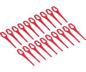 LUX-TOOLS Zestaw plastikowych nożyków do podkaszarki 24 cm 26 szt.