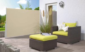 Markiza pionowa LIVINGSTON beż - 3 x 1,5 m