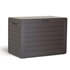 Prosperplast Skrzynia ogrodowa WOODEBOX umbra