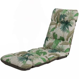 Poduszka na leżankę KALIFORNIA Plus jasne liście