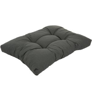 Poduszka półpaletowa na siedzisko antracyt