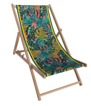 Leżak plażowy TROPICAL koral