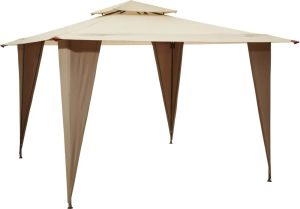 Pawilon ogrodowy NERJA stalowy - 3,5 x 3,5 m