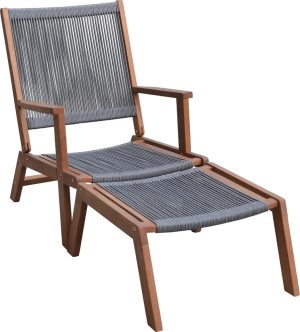 Leżanka ogrodowa ACORIA ROPE eukaliptus