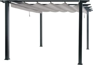 Pawilon ogrodowy VALLETON szary - 4,18 x 3,32 m