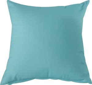 Poduszka dekoracyjna niebieska 40 x 40cm