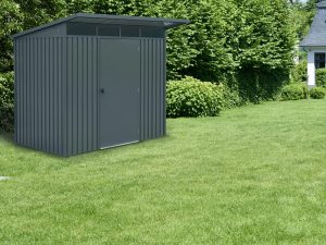 Domek ogrodowy metalowy 4,5m2 - 237 x 229 cm, wys. 206 cm