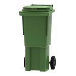 Pojemnik zielony na odpady szklane - 60 l