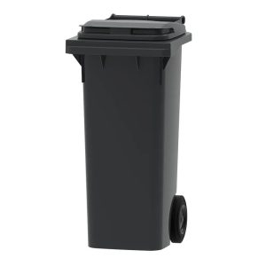 Pojemnik szary na odpady zmieszane - 80 l