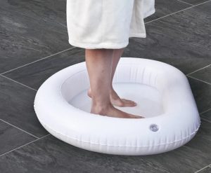 Polgar Miska nadmuchiwana do stóp do SPA 87 x 67 x 14 cm