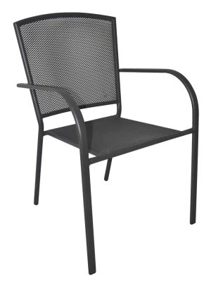 Krzesło ogrodowe YAMPAI czarne