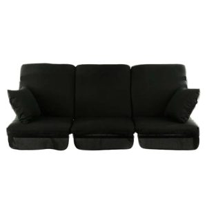 Komplet poduszek na huśtawkę RIMINI/VENEZIA czarny