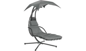 Leżak podwieszany PALM szary