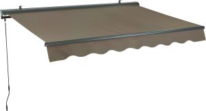 Markiza BELPORT z napędem brązowa - 3 x 2 m