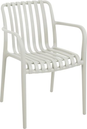 Krzesło ogrodowe MERRYDALE białe