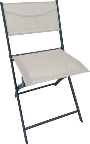 Krzesło składane TOCCANO kremowe