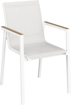 Krzesło ogrodowe WONDAI białe