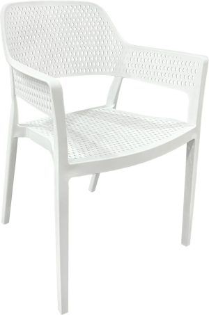 Krzesło ogrodowe MAIPU białe