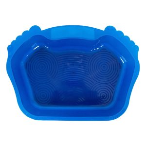 Miska plastikowa do płukania stóp, niebieska