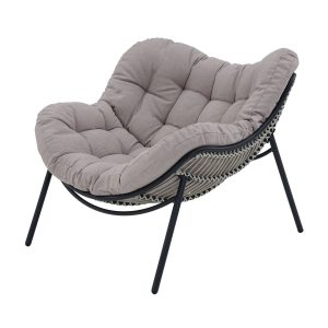 Fotel ogrodowy FLOW szary