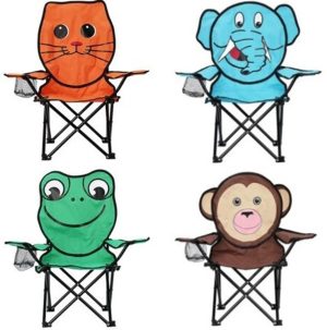 Krzesełko kempingowe dziecięce, mix wzorów