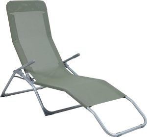 Leżanka ogrodowa PANDO LAZY ciemnozielona