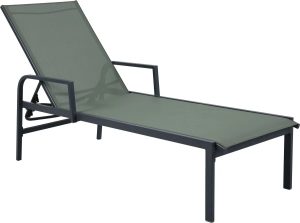 Leżanka ogrodowa FERNBROOK ciemnozielona