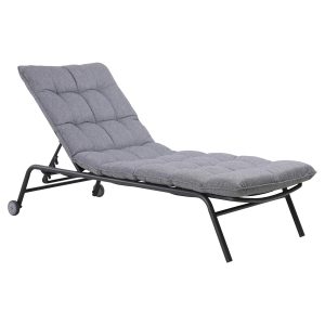 Leżak ogrodowy VIBE szary