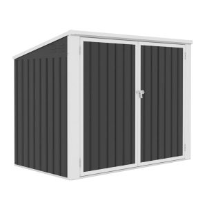 Obudowa śmietnika podwójn - 173 x 101 cm, wys. 131 cm