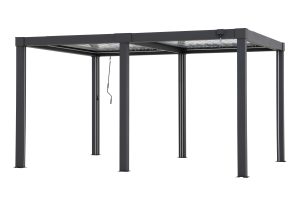 Pergola żaluzjowa MULTI LED aluminium - 4 x 3 m