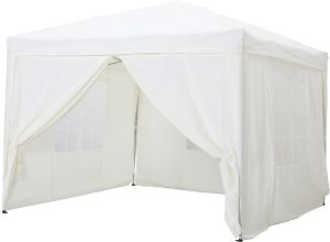 Pawilon ogrodowy PAPANOA biały - 2,93 x 2,93 m